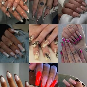 Choose your mood today💗 Order link for the Live Stream 💕 Pick the nail number you like and check out!